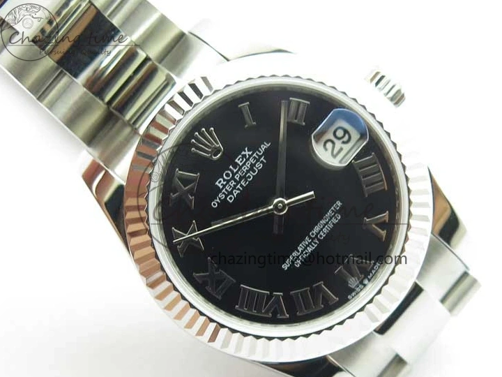 0411 Datejust 31mm 278271 SS BP Maker Best Edition Black Roman Dial on Oyster Bracelet SportInspired 2754